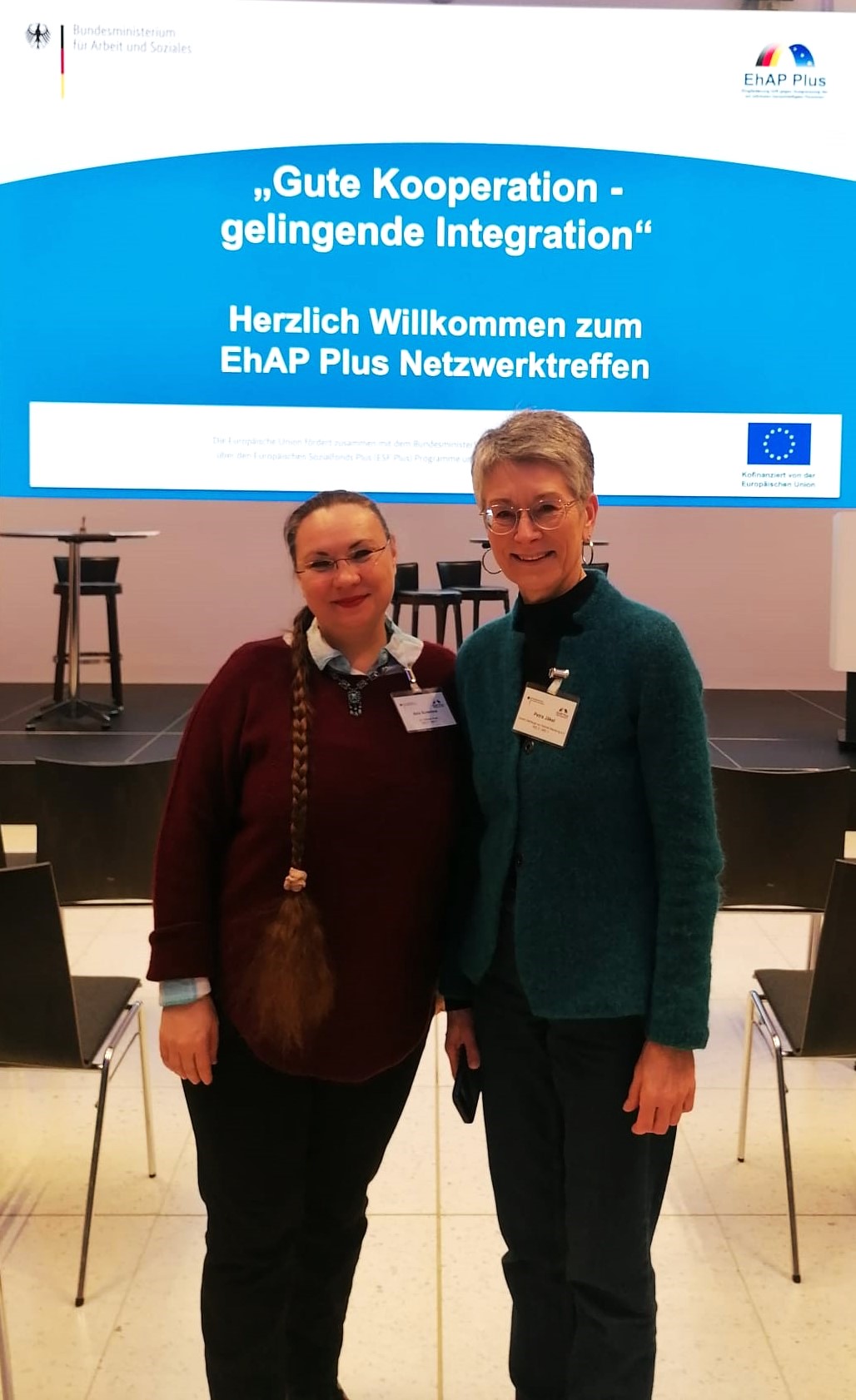 Ada Bobrova und Petra Jäkel Ada Bobrova und Petra Jäkel